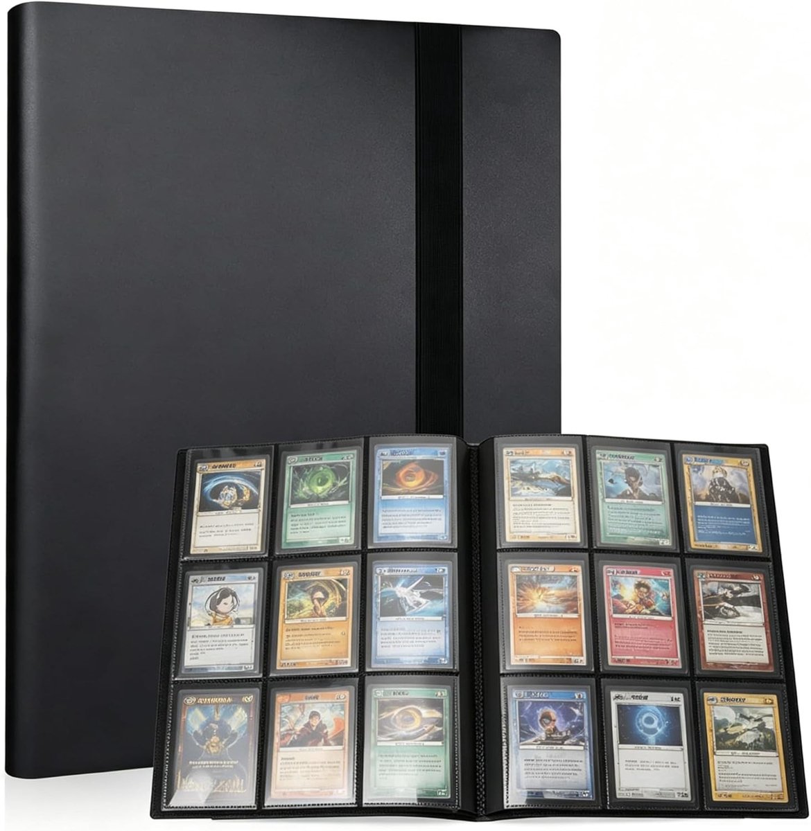 Premium Trading Album met 9 Compartimenten, Geschikt voor 360 Kaarten, Ideaal voor YuGiOh en Verzamelkaarten