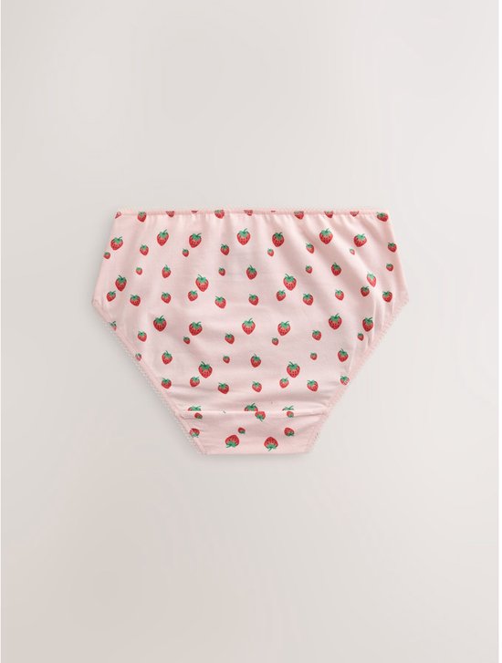 Next - Meisjes - Set van 7 slips - Rood