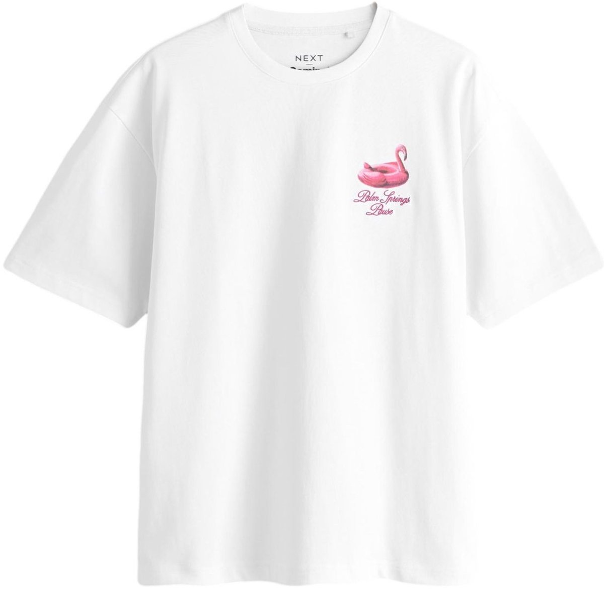 Next - Heren - Seminal T-shirt - Wit