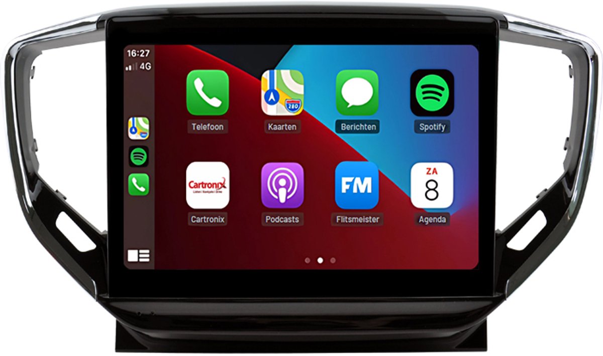 CarPlay autoradio geschikt voor Maserati Ghibli | 2013 t/m 2015 | Cartronix CTX-113962 | 2013 2014 2015 | 10.5 inch | Android 15 | Draadloos Apple CarPlay & Android Auto | 4GB + 64GB | Bluetooth & Wifi