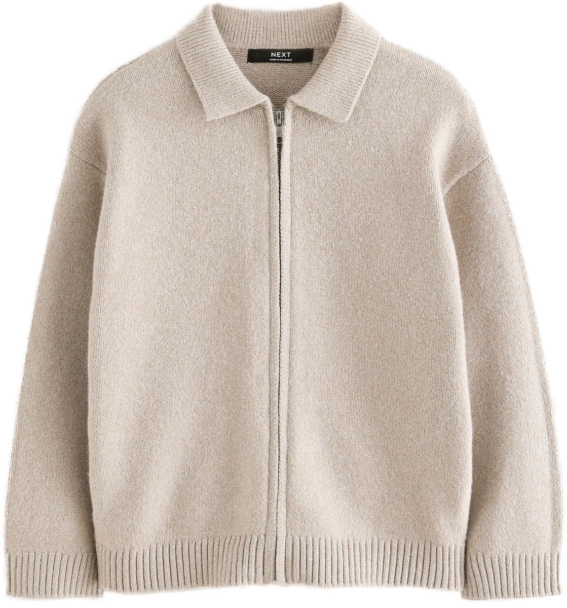 Next - Jongens - Vest met rits - Naturel