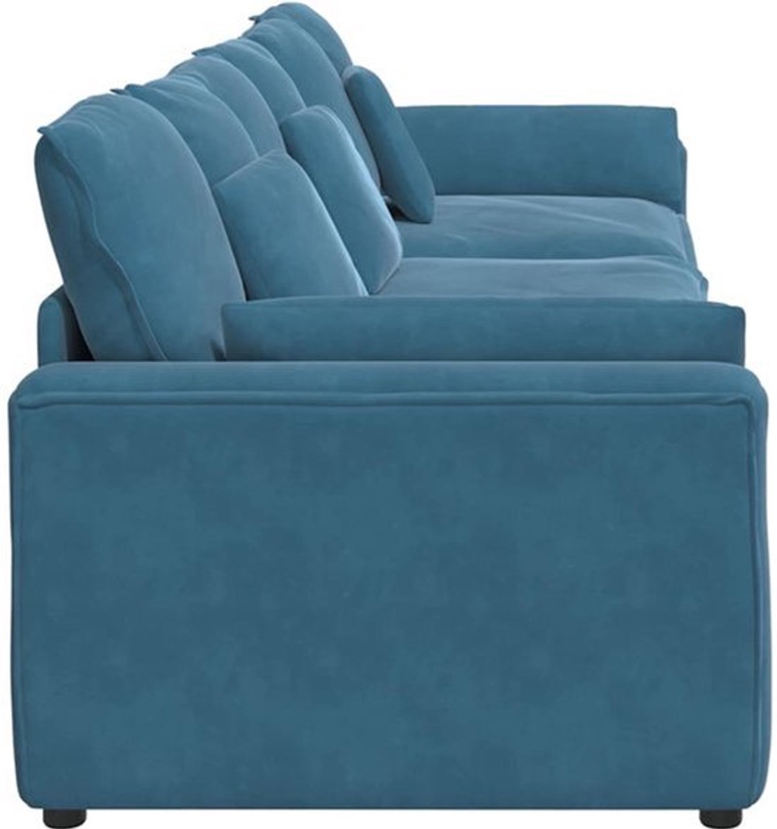 Modulaire Bank – Hoekbank – Zithoek – Sofa – Couch – Velvet Bekleding – Metalen Frame & Ho