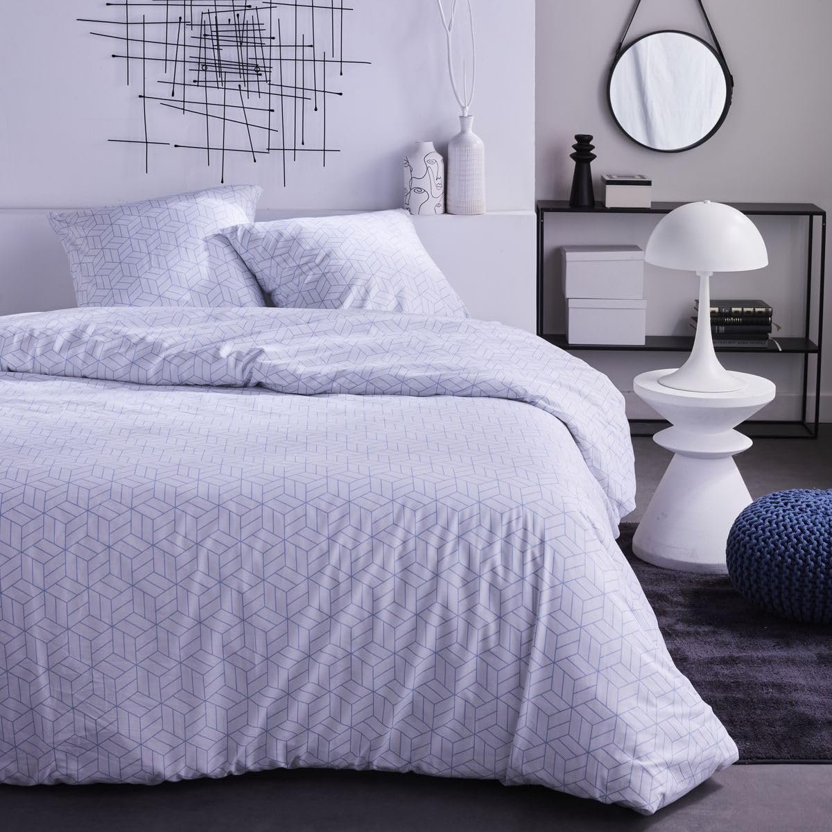 SnelShoppen - TODAY Sunshine Beddengoed Tweepersoonsbed 220 x 240 cm Katoen Bedrukt, Kleurvol en Comfortabel, Perfect voor Slaapkamer en Gastenkamer