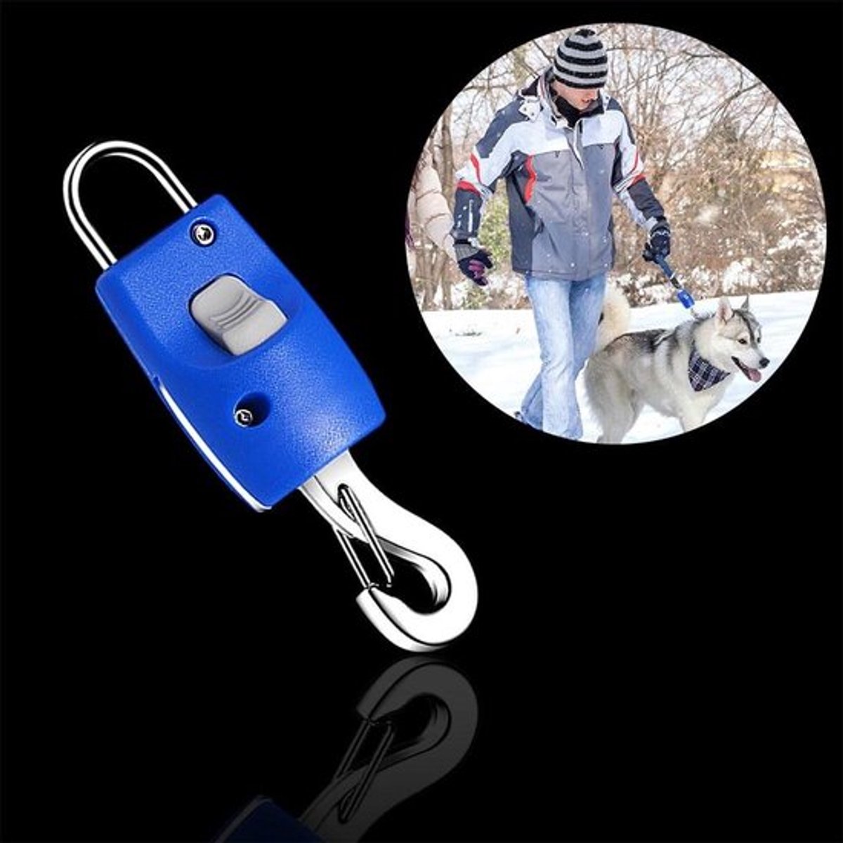 Magische vergrendeling magnetische automatische hondenriem connector - Gemakkelijke verbinding & release - Speciaal voor hand- of vingerproblemen - Wandelen met hond