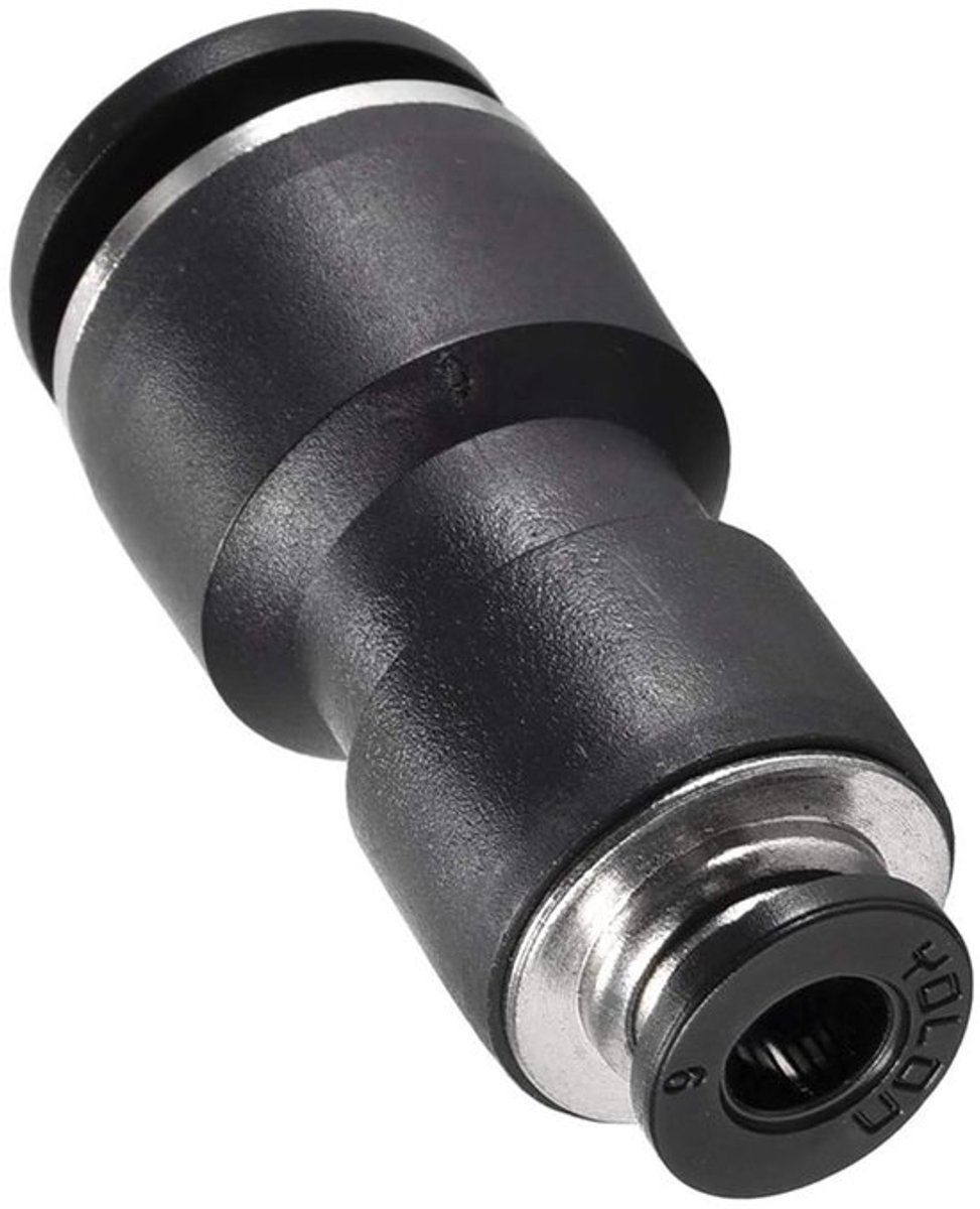 Fitting Snel Te Installeren - Pneumatische Connector - Luchtslang Connector - 12mm/6mm Union - Duurzaam Kunststof - 360° Rotatable - Slangconnector