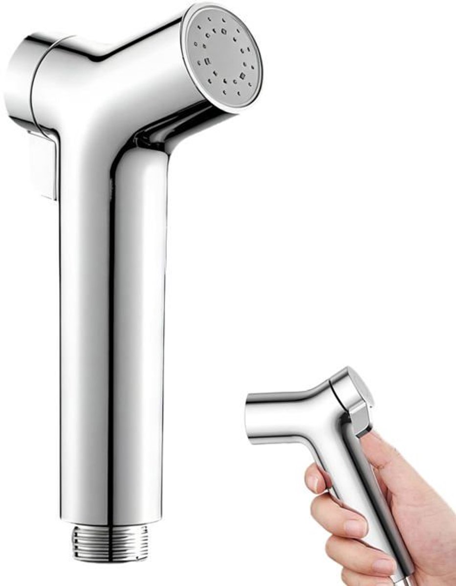 LISM-Verstelbare ABS toiletsproeier, draagbaar en handzaam, product Geschikt voor badkamer-, huisdier- en intieme hygiëne.