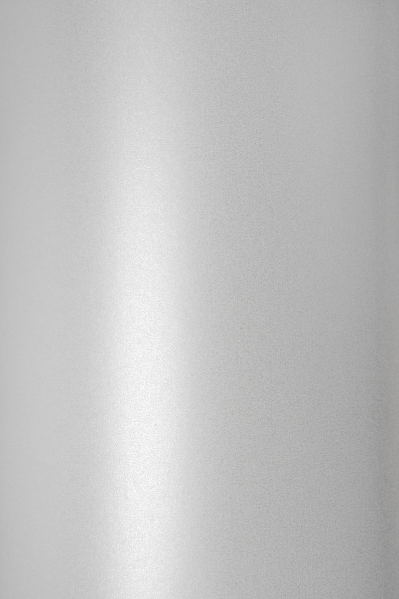 Netuno - wit metallic papier A5 - 14,8 x 21 cm - 10 vellen - 300 gram - Sirio Pearl Ice White - karton