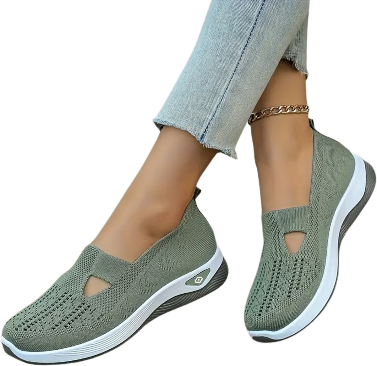 Currero Schoenen Dames Sneakers Comfortabel Slippers Casual Volwassenen Cyaan 42 Turquoise