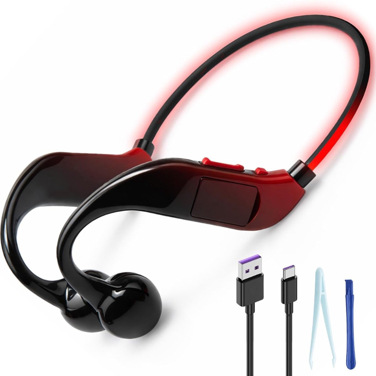 ApexArte® Bone Conduction Headphone - Koptelefoon voor Activiteiten - Draadloos