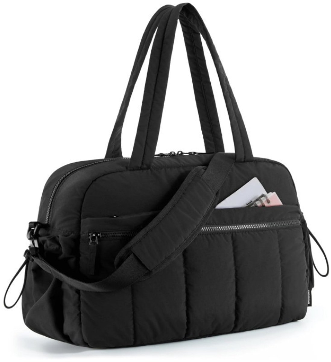 Reistas/handbagage - Bagage-organizer - Reistas met grote capaciteit - Weekendtas voor dames 40x30x20cm - Bruin