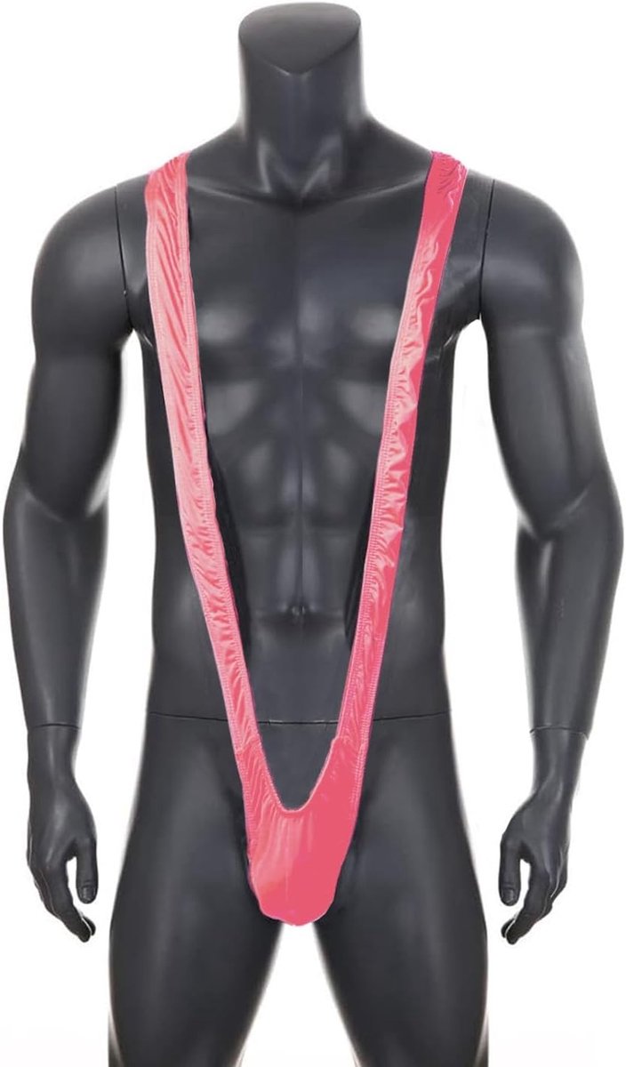 Borat Mankini voor Mannen, One Size, Perfect voor Feestjes en Verkleedpartijen, Unieke Zwemkleding