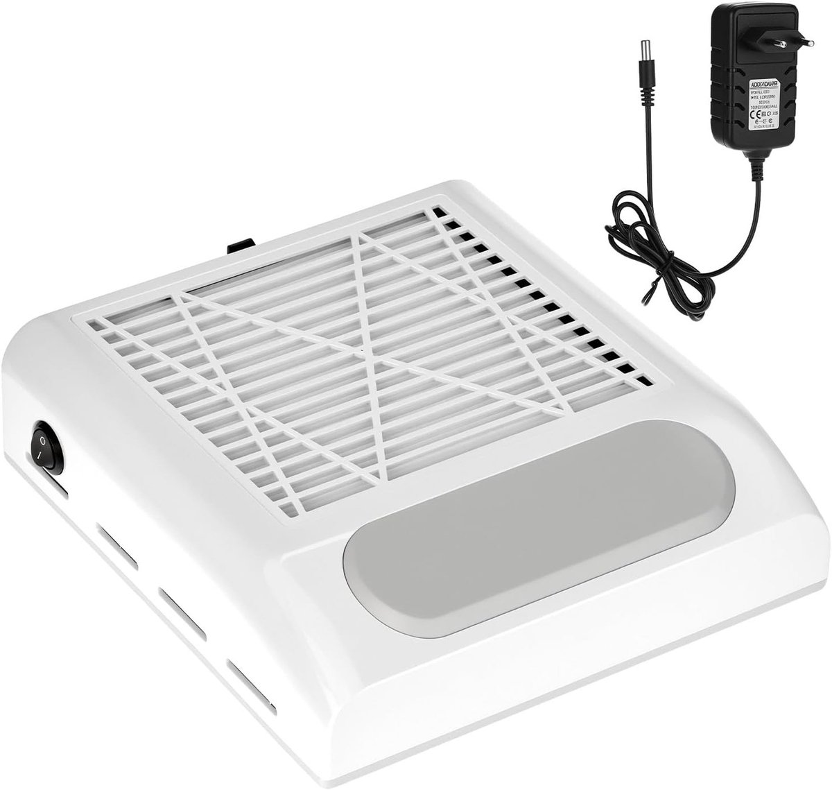 80W Nagelstofzuiger met Filter voor Persoonlijk Gebruik en Nagelsalons, Ideaal voor Manicure en Nageldesign