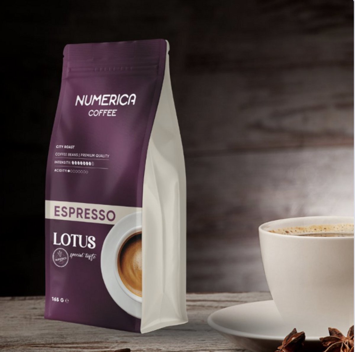 Numerica koffie bonen - city roast - premium kwaliteit - espresso - Lotus - 6KG