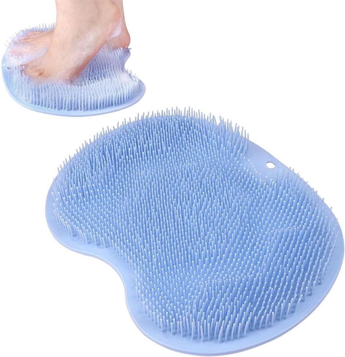 Verzorgende Voetmassagemat met Antislip Zuignappen voor Douche en Bad, Ideaal voor Voetverzorging, Circulatie en Pijnverlichting