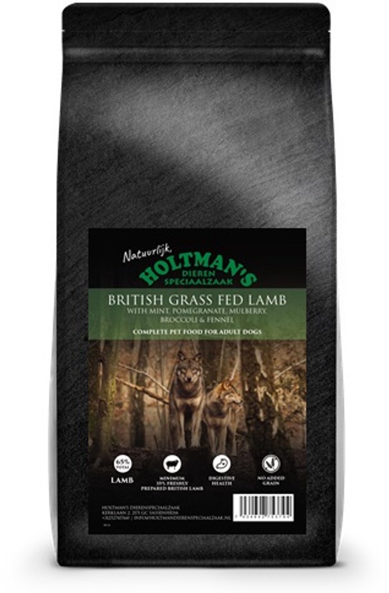 Natuurlijk Holtman's Superfood adult graslam 12 kg