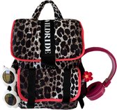 Wildride® Kinder Rugzak - Rugtas van Gerecycled Materiaal - Tas voor Jongens en Meisjes - Kinderrugzak - Schooltas voor Jongen & Meisje - Boekentas - Sporttas - Gymtas - Savannah Print