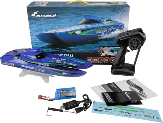 Op afstand bestuurbare boot - RC-boot - Speedboot - snel varen — afbeelding 2