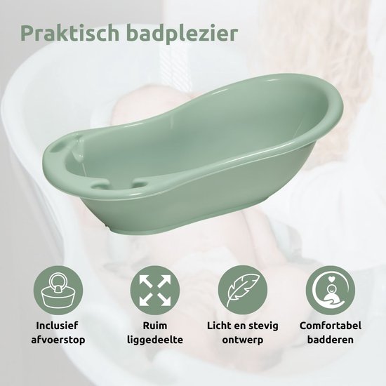 MamaLoes Beige Babybadje van Mamaloes — afbeelding 2