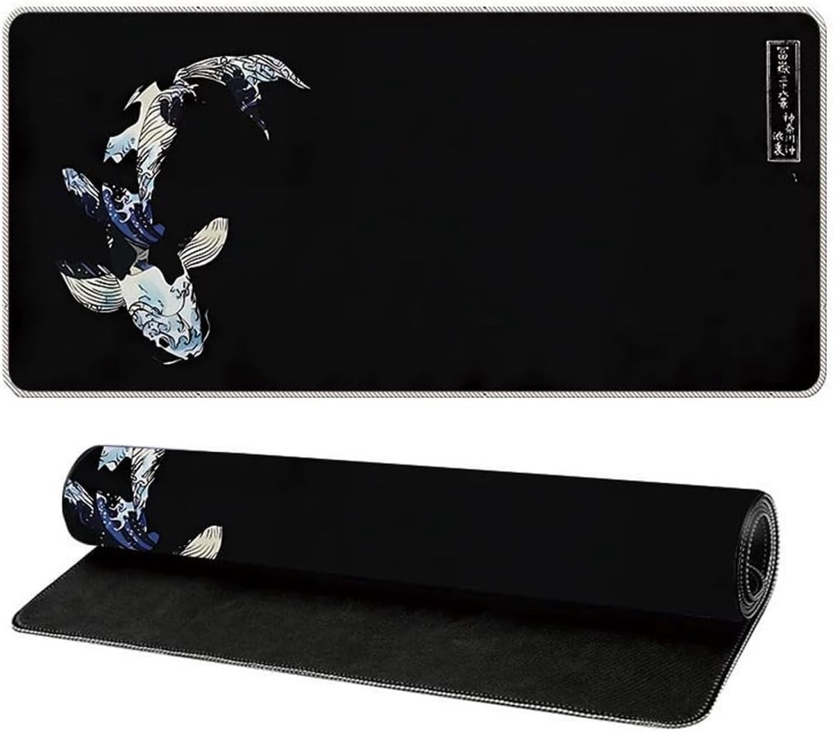 Grote Desk Mat met Uniek Ontwerp, 800 x 300 mm, Waterdichte Oppervlakte en Antislip Onderkant voor Gaming en Kantoorgebruik