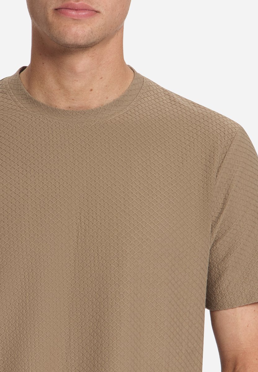 T-shirt met Structuur