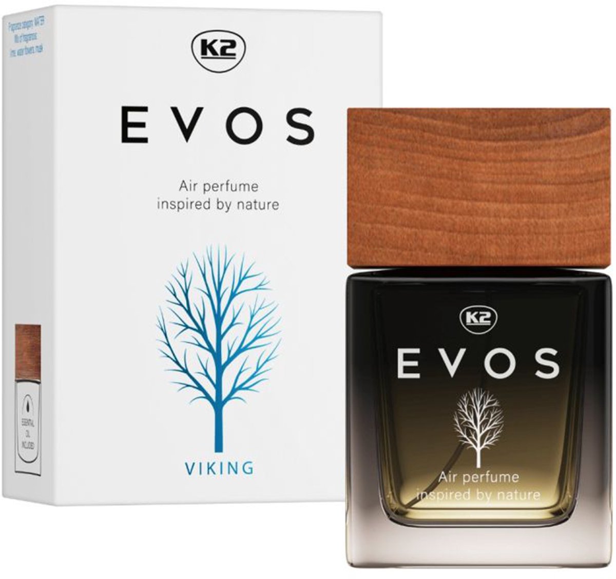 Melle K2 Evos - Autoparfum - Limoen - Wodka Bloemen - Luchtig