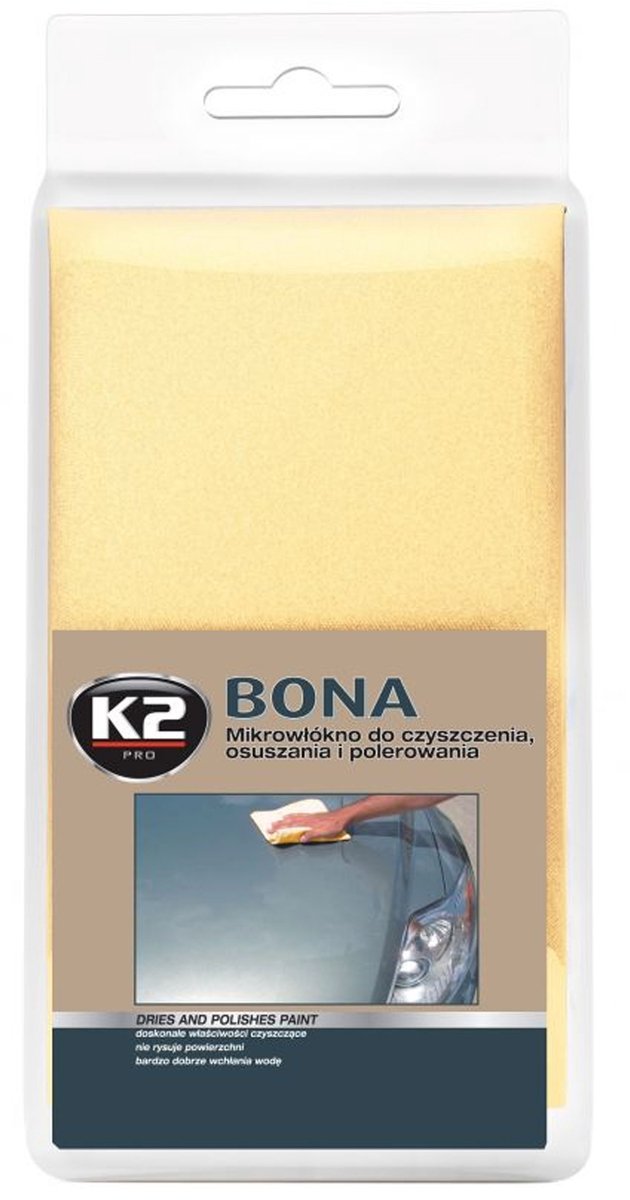 K2 Bona - Microvezeldoek - 40x40 cm - Naadloos - Laser Gesneden