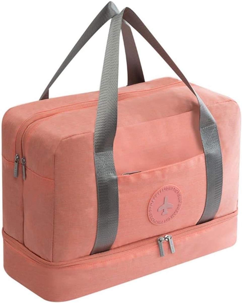 Opvouwbare Reistas - Sporttas Weekendtas - Sport en Reizen - Waterdicht Nat Compartiment - 39x30x18cm - Multicolor