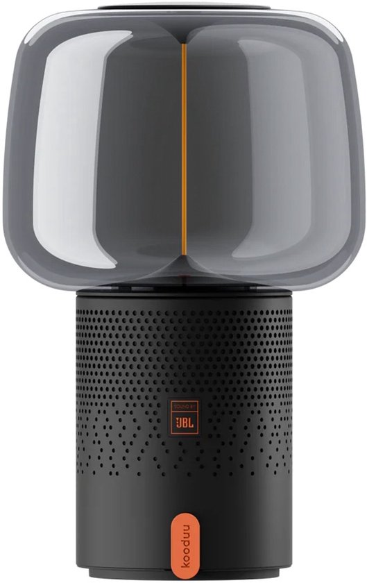 Kooduu Serena Play - Draabare Speaker Lamp - Krachtig Geluid - Dimbaar Licht - Metallic Anthracite van Kooduu — afbeelding 3