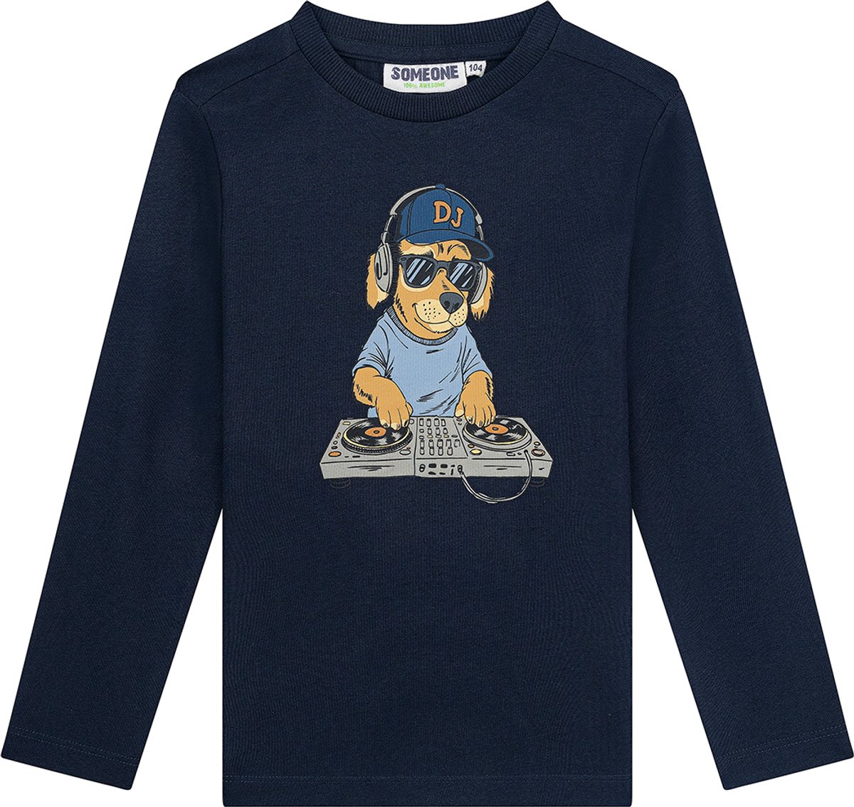 Someone OSCAR-SB-03-C Jongens T-shirt - NAVY