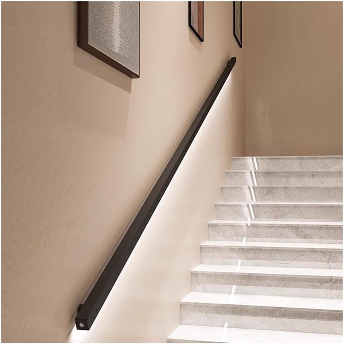 LED Trap Verlichting - Bewegingssensor Licht - Veilige Verlichting - Dubbele Lichaamssensoren - Diverse Maten - Zwart