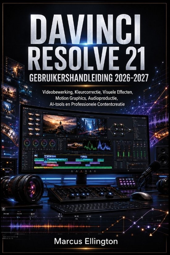 DaVinci Resolve 21 Gebruikershandleiding 2026-2027 - cover
