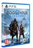 God of War Ragnarök PS5-hoes met Kratos en Atreus, PEGI 18.