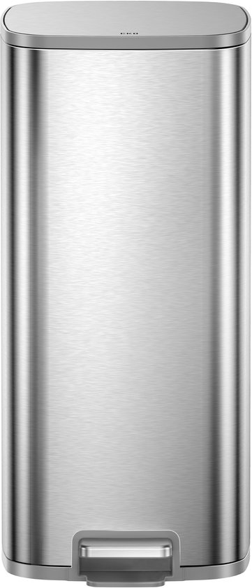 EKO - Stella X pedaalemmer 30 liter - - mat RVS - Prullenbak