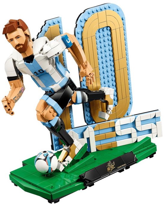 LEGO Editions Lionel Messi – Voetballegende Voetbal Speelgoed voor Kinderen - 43015
