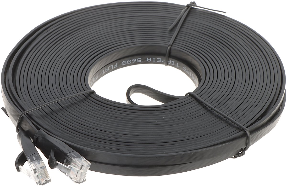 Unitek - UTP Patchkabel - Cat.6 - 15m - Zwart - Zeer Flexibel