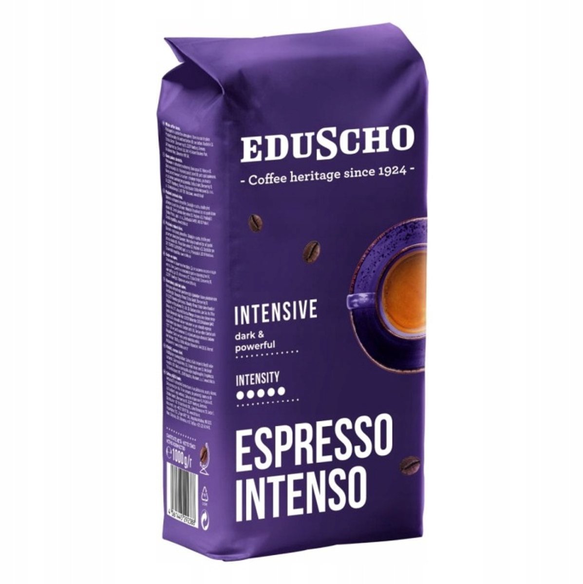 Eduscho Espresso Intenso Serie - Koffiebonen - 1000g - Robusta - Intensiteit 5/5
