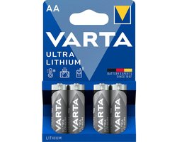 Varta 4x AA Lithium, Batterie à usage unique, AA, Lithium, 1,5 V, 4 pièce(s), 2900 mAh