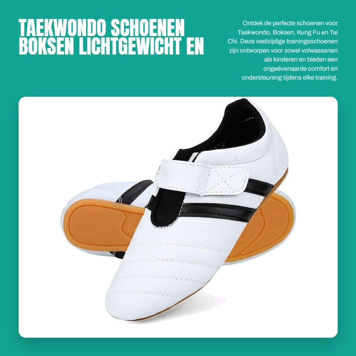 Dailygoods- Taekwondo Schoenen - Antislip Oxford Zool - Lichtgewicht/Ademend - Trainingsschoenen - Vechtsport Schoenen - Comfortabele Draagervaring - Vechtsportschoenen