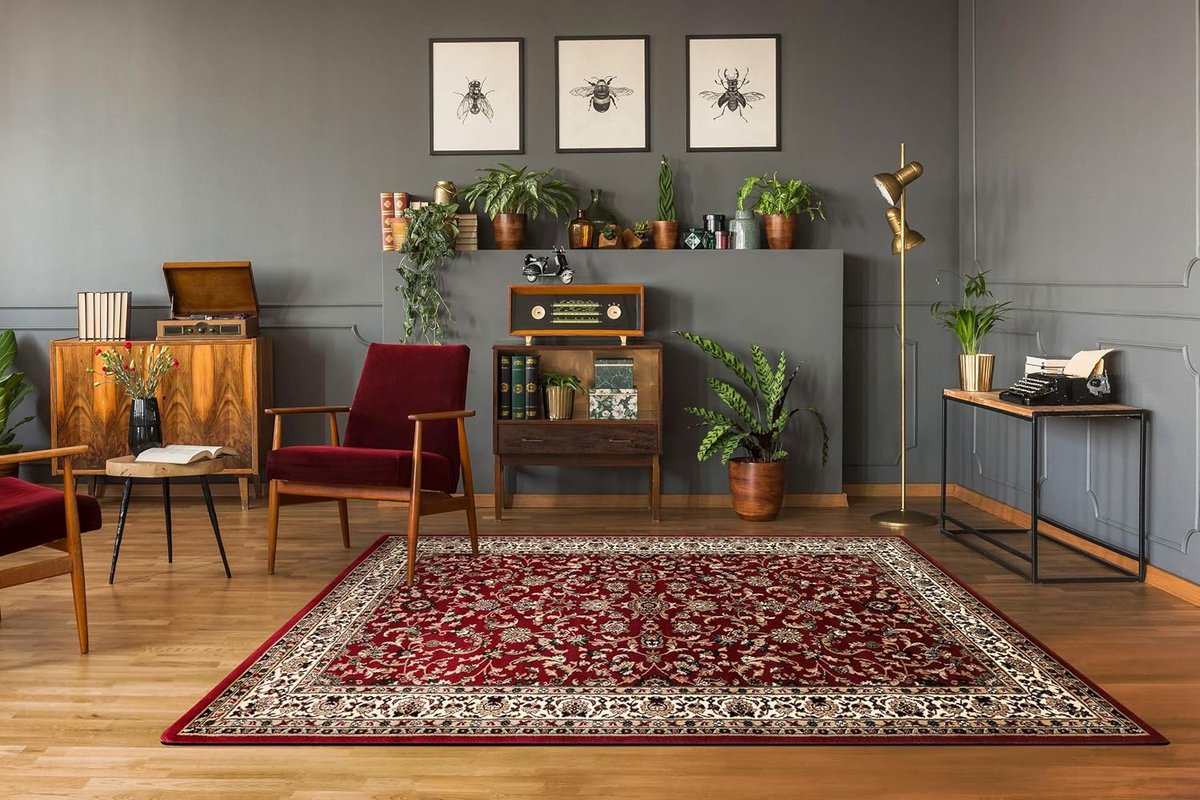 Klassiek Vloerkleed - Traditioneel Design - Woonkamer Decoratie - Duurzame Polypropyleen -