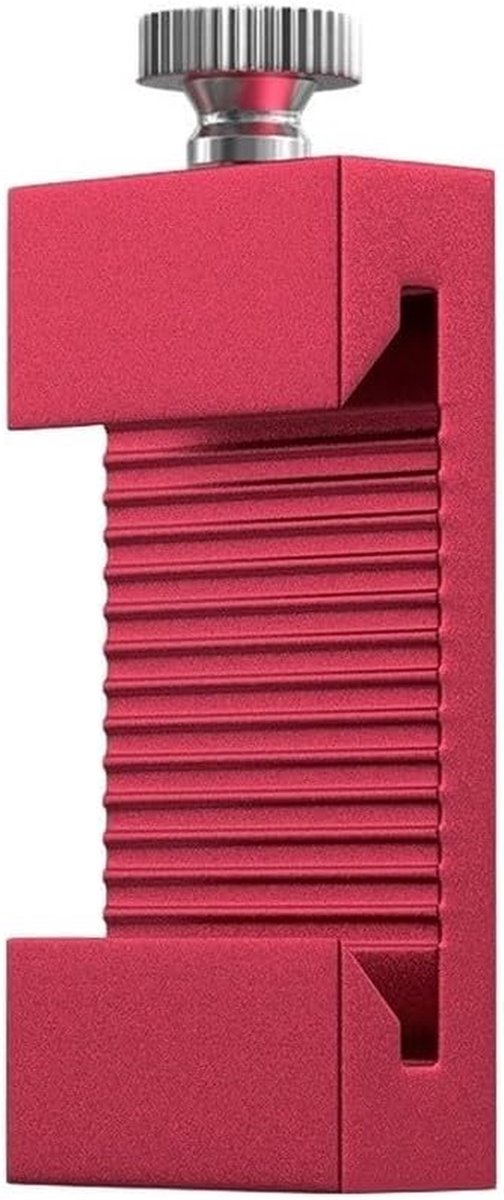 Houtbewerking Scribing Stop - Precisie Markering - Nauwkeurig Lijnen Tekenen - Gegraveerde Metrische Schaal - Aluminium Legering - Zilver