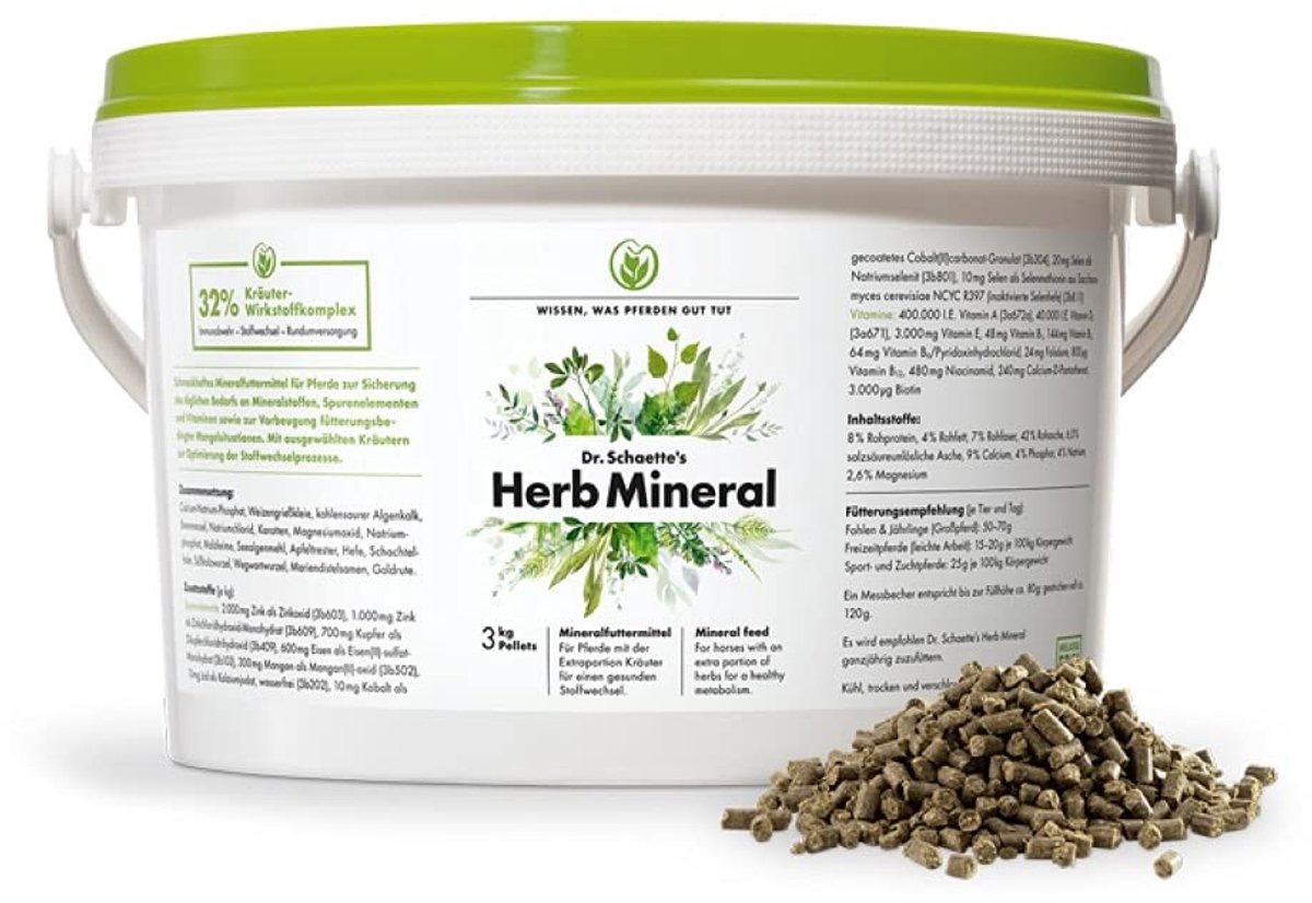 Dailygoods - Dr. Schätte Herb Mineral - Hoogwaardig Paardenvoer - 10 kg