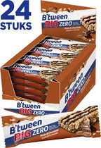 B'tween BIG Zero Pinda & Chocolade - Mueslirepen - Muesli - 24 repen x 40 gram - Voordeelverpakking