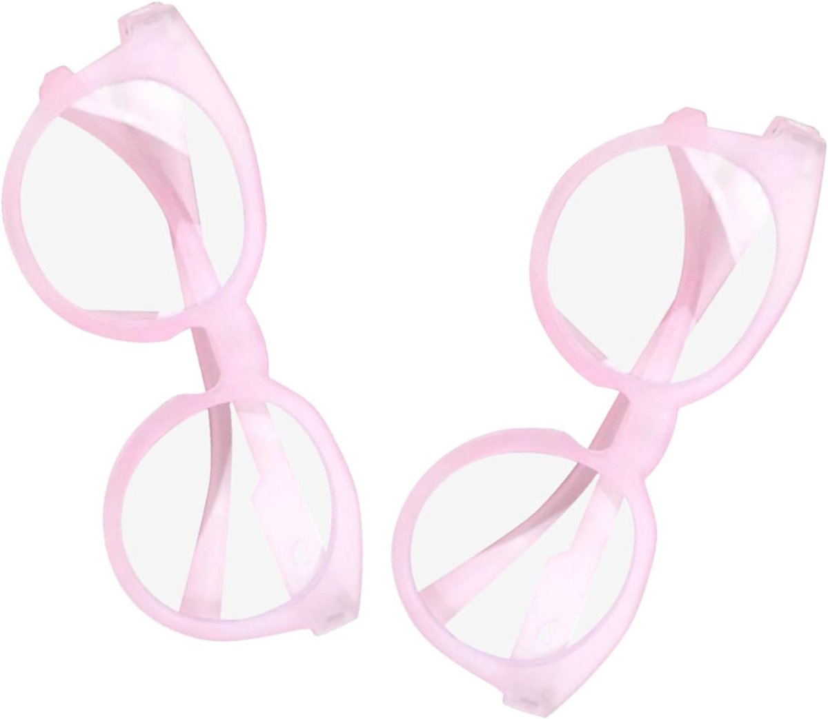 Blauwlichtfilter Brillen - Kindermodellen - Digitaal Kijken - Onbreekbaar Frame - 2 Stuks - Roze