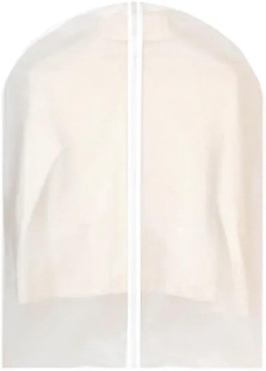 Kledingbescherming - Opbergtas - Kleding opbergen - Stofdicht en wasbaar - 60 x 100 cm - Helder