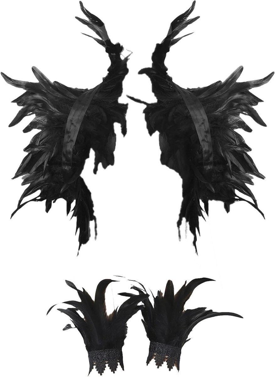 Verenketting en armband voor dames, sjaalkraag en schouderriem voor Halloween-kostuum, cosplay en fotoshootaccessoires