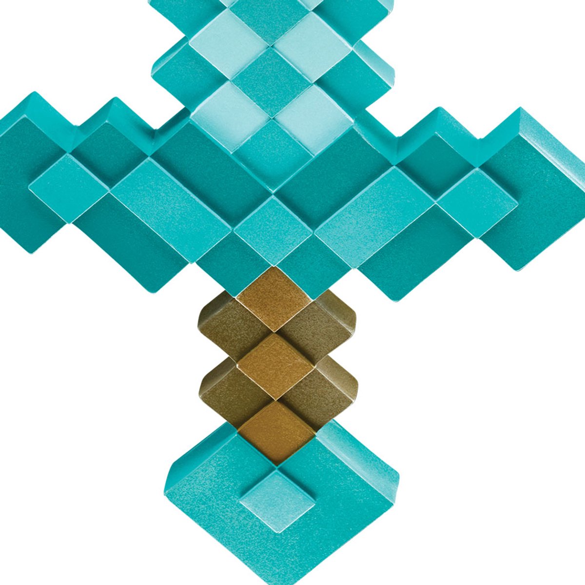Minecraft Diamond Sword Weapon Kids - Turquoise speelgoedzwaard — afbeelding 5