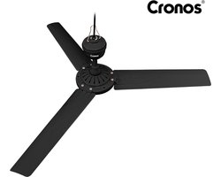 Cronos FC11-70 - Plafondventilator - Ø 70 cm - Met afstandsbediening - Zwart