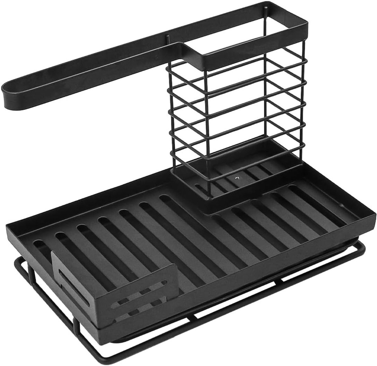 Praktische en Ruimtebesparende Sponshouder voor de Keuken - Organizer voor Afwasborstels en Keukengerei