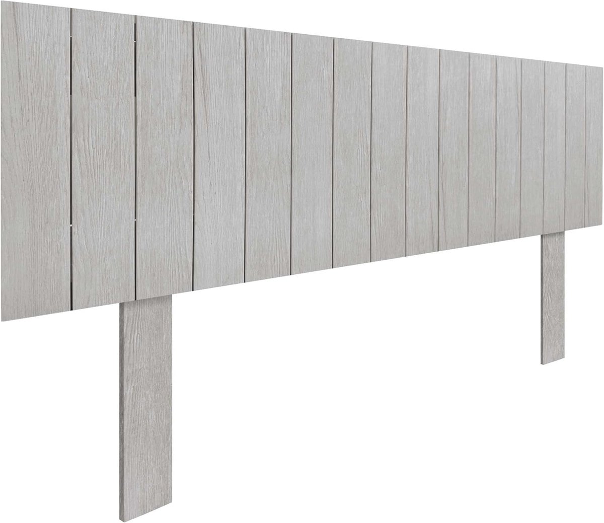 Houten Hoofdbord - Bed Decoratie - Slaapkamer Aankleden - Gerecycled Materiaal - 150 cm - Wit