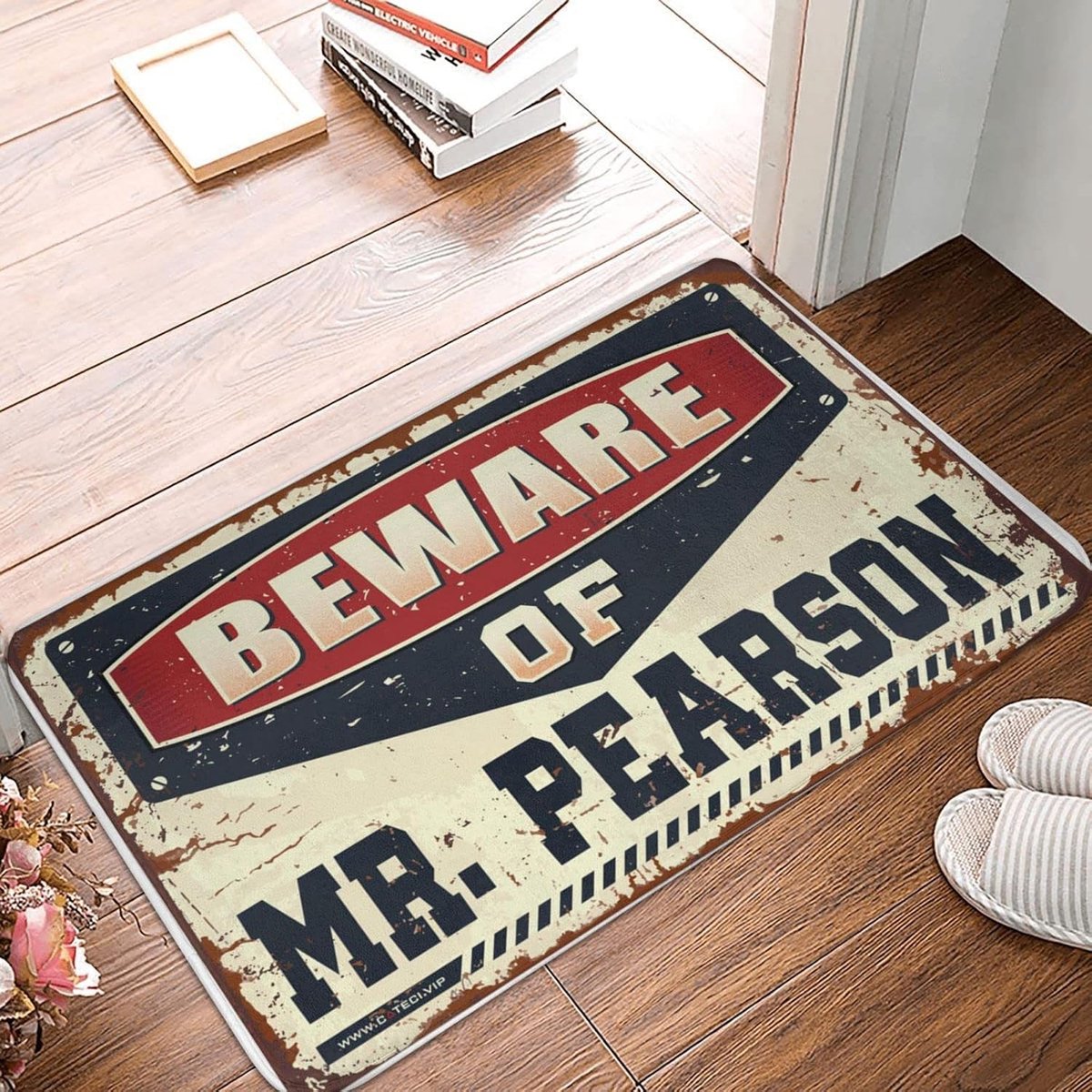 Buiten tapijt - Voordeur mat - Vloer schoonhouden - Antislip rug - 50 x 80 cm - Meerdere d